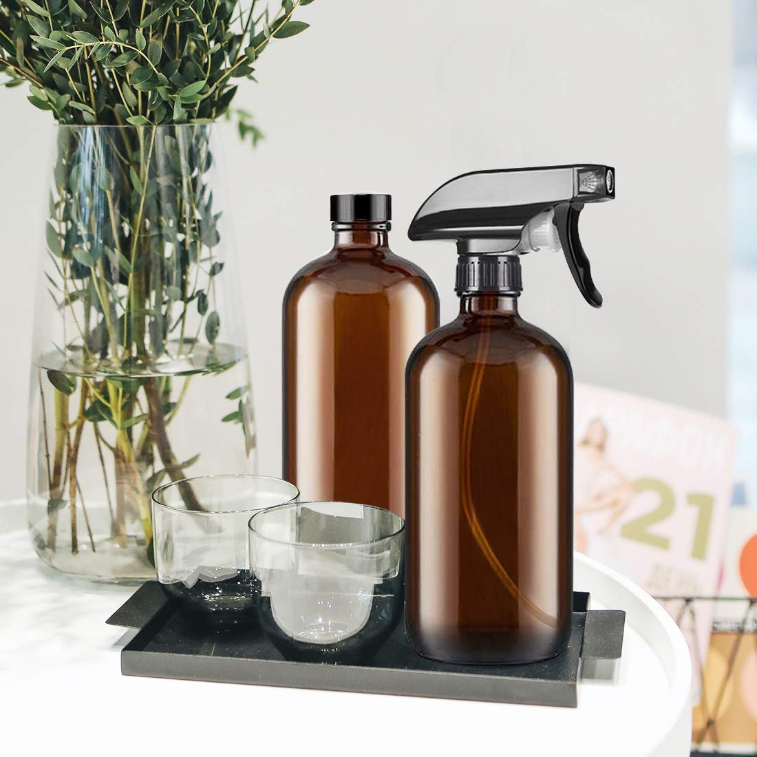 Empty Glass Spray Bottles 6